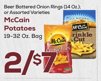 DeCicco & Sons Mccain potatoes offer