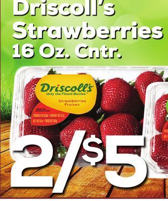 DeCicco & Sons Driscoll's strawberries offer