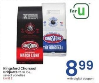 Albertsons Kingsford Charcoal Briquets 12-16 lbs., offer