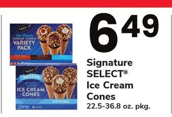 ACME Signature select® ice cream cones offer