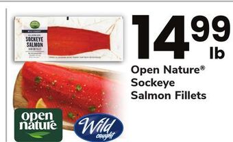 ACME Open nature® sockeye salmon fillets offer