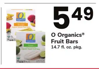 ACME O organics® fruit bars offer