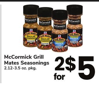 ACME Mccormick grill mates seasonings offer