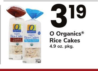 ACME O organics® rice cakes offer