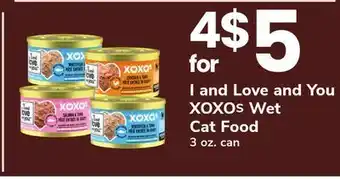 ACME I and love and you xoxos wetcat food offer