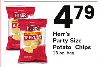 ACME Herr's party size potato chips offer