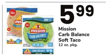 ACME Mission carb balance soft taco offer