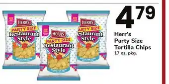 ACME Herr's party size tortilla chips offer