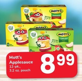 ACME Mott's applesauce offer