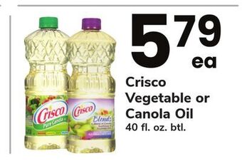 ACME Crisco vegetable or canola oil offer