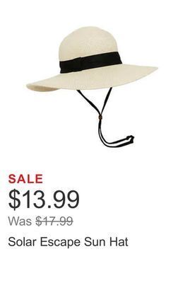 Costco Solar escape sun hat offer