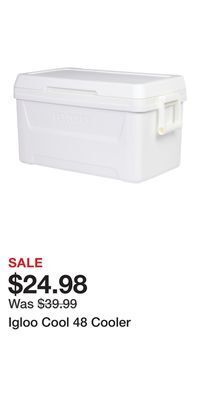Cabela's Igloo cool 48 cooler offer