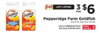 ShopRite Goldfish offer