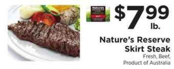 ShopRite Skirt steak offer