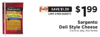 ShopRite Deli style cheese offer