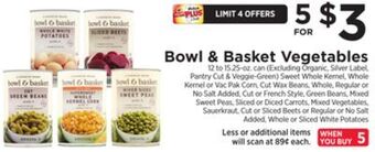ShopRite Vegetables offer