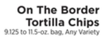 ShopRite Tortilla chips offer
