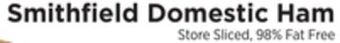 ShopRite Domestic ham offer