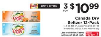 ShopRite Seltzer 12-pack offer