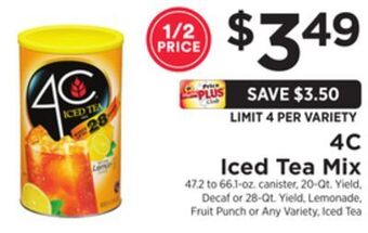 ShopRite Iced tea mix offer