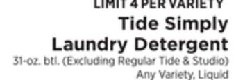 ShopRite Laundry detergent offer