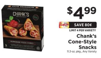 ShopRite Cone-style snacks offer