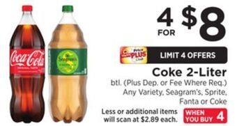 ShopRite 2-liter offer