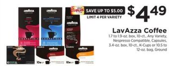 ShopRite Lavazza coffee offer
