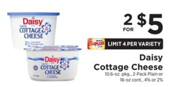 ShopRite Cottage cheese offer