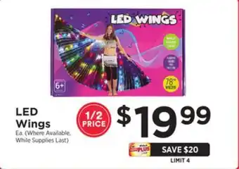ShopRite Led wings offer