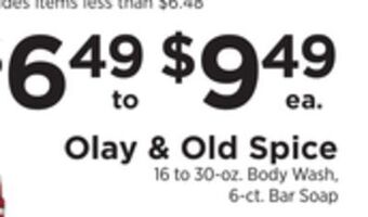 ShopRite Olay & old spice offer