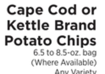 ShopRite Cape cod or kettle brand potato chips offer