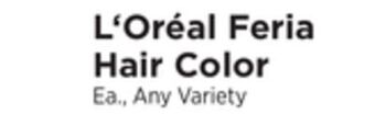 ShopRite Feria hair color offer