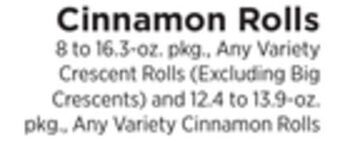 ShopRite Cinnamon rolls offer