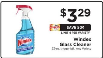 ShopRite Glass cleaner offer
