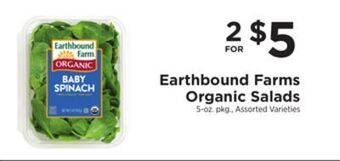 ShopRite Organic salads offer