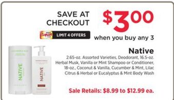 ShopRite Native offer