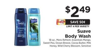 ShopRite Body wash offer
