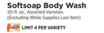 ShopRite Body wash offer