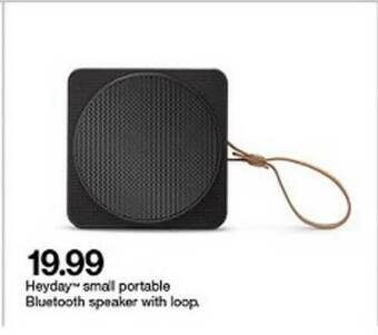 Target Heyday Small Portable Bluetooth Speaker With Loop offer