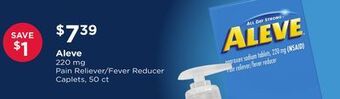 Good Neighbor Pharmacy Aleve 220 mg pain reliever/fever reducer caplets offer