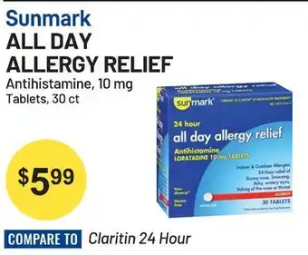 Health Mart Sunmark all day allergy relief offer
