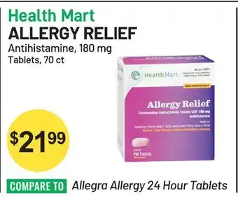 Health Mart Health mart allergy relief offer