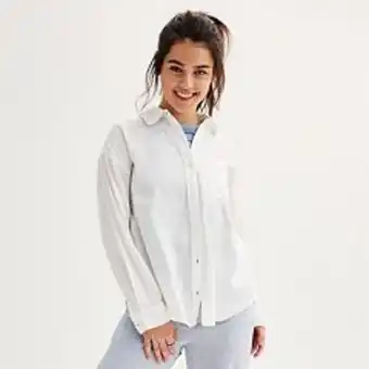 Kohl's Juniors' so® oversized shirt offer