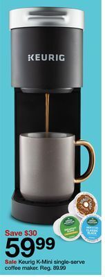 Target Keurig k-mini single-serve coffee maker offer