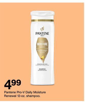 Target Pantene pro-v daily moisture renewal 12-oz. shampoo offer