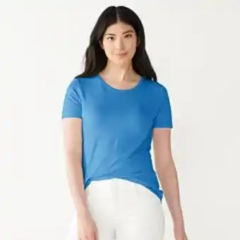 Kohl's Women's nine west essential crewneck tee offer