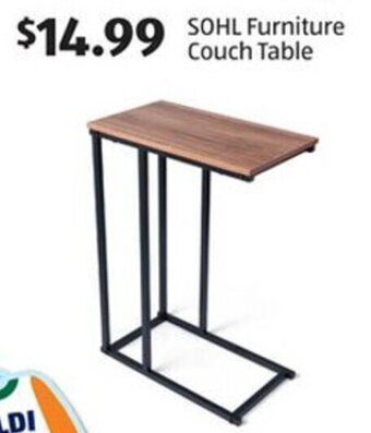 Aldi SOHL Furniture Couch Table offer