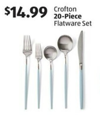Aldi Crofton 20-Piece Flatware Set offer