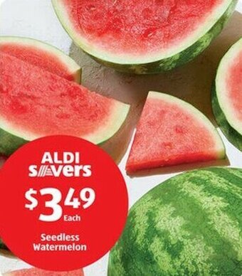 Aldi Seedless Watermelon offer